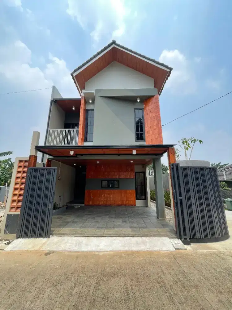 Rumah Furnished 4 Kamar Tidur Dekat Tol Pamulang