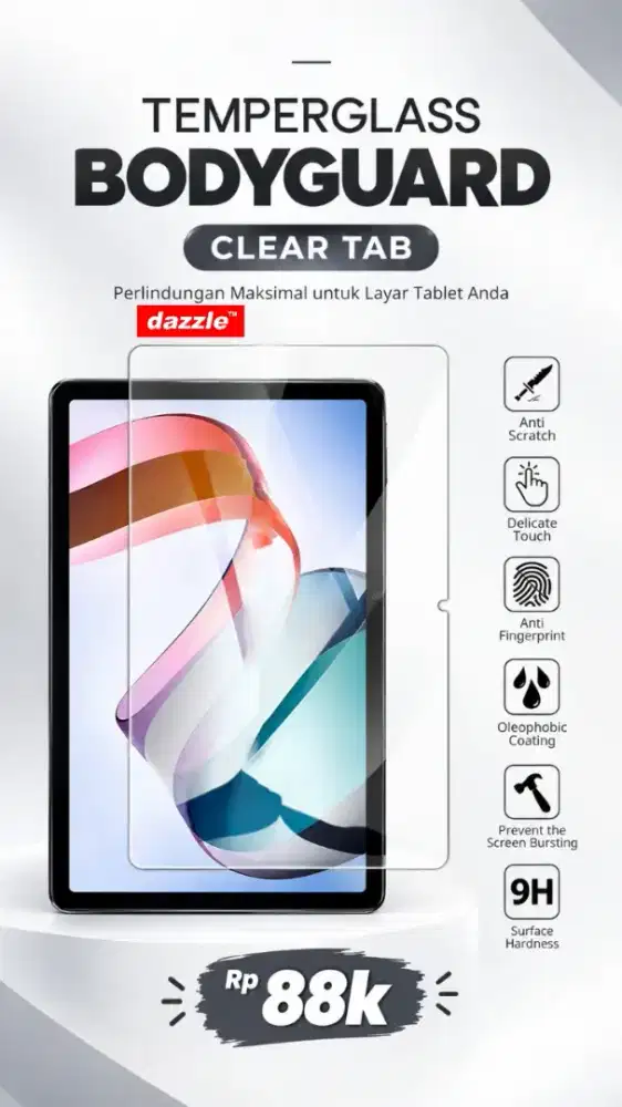 Temperglass Bodyguard Clear Tab