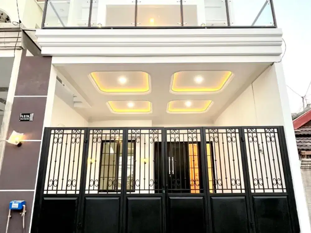 Di jual rumah baru america clasik 2 lantai lokasi sawojajar kota malang