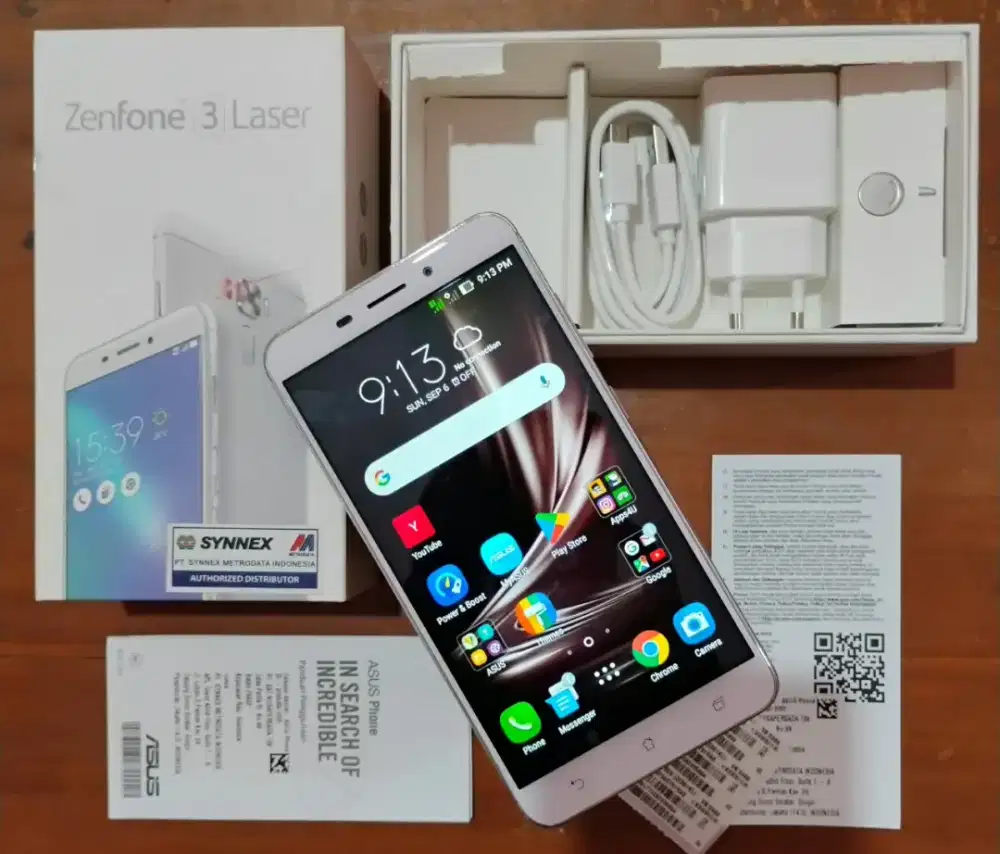 ASUS ZENFONE 3 LASER - RAM 4/32 GB || FULLSET ORIGINAL