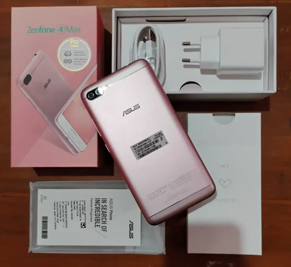 ASUS ZENFONE 4 MAX - RAM 3/32 GB || FULLSET ORIGINAL
