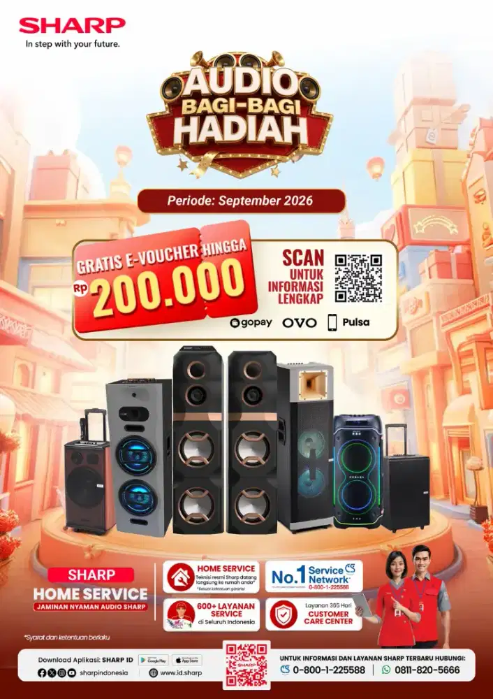 Audio berbagi rezeki