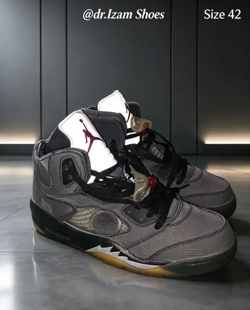 Off-White x Air Jordan 5 Retro SP 'Muslin'