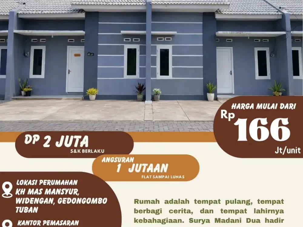 Perumahan Surya Madani 2 – Hunian Nyaman & Terjangkau + Kesempatan Menang Hadiah Menarik!