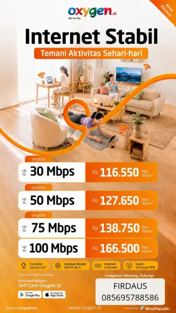 Internet Wifi Oxygen.id
