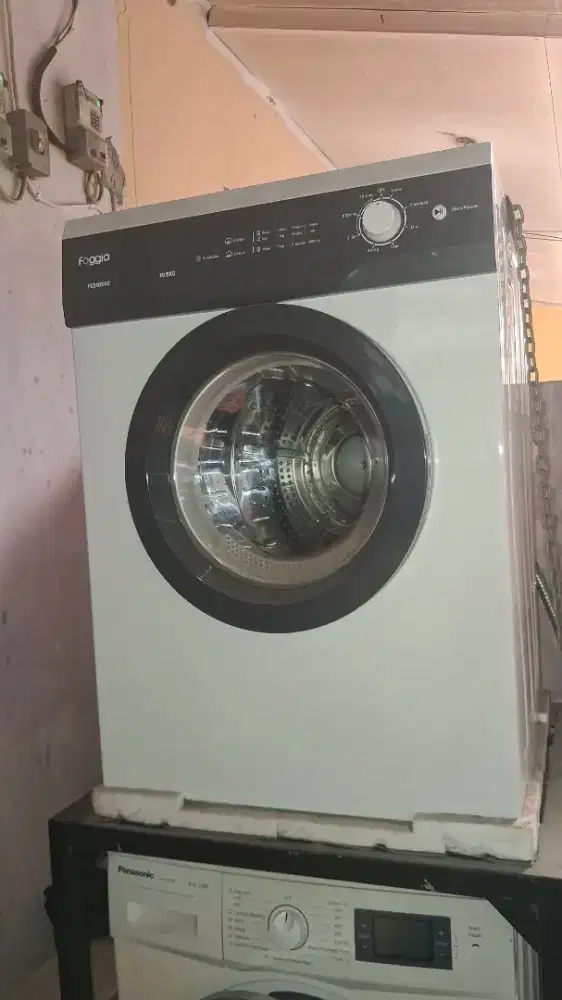 Dryer pengerinh pakaian konversi gas 10,5 kg Foggia