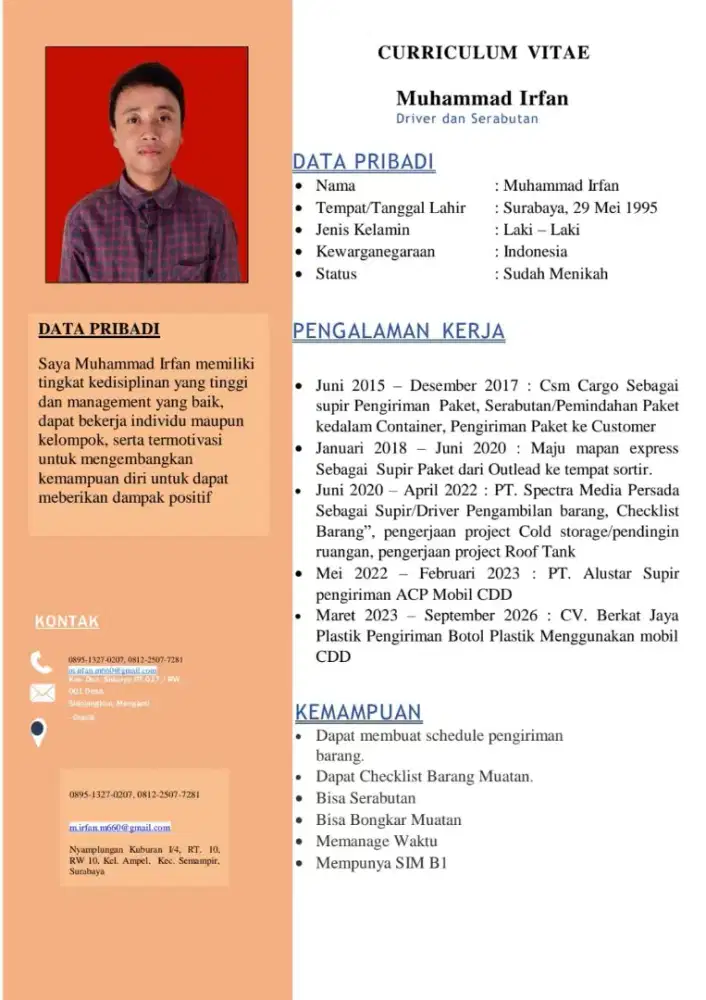 Cari pekerjaan.