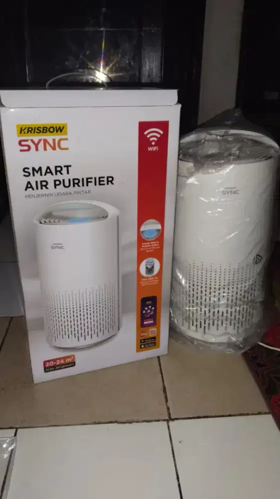 Jual smart air Purifier, krisbow sync