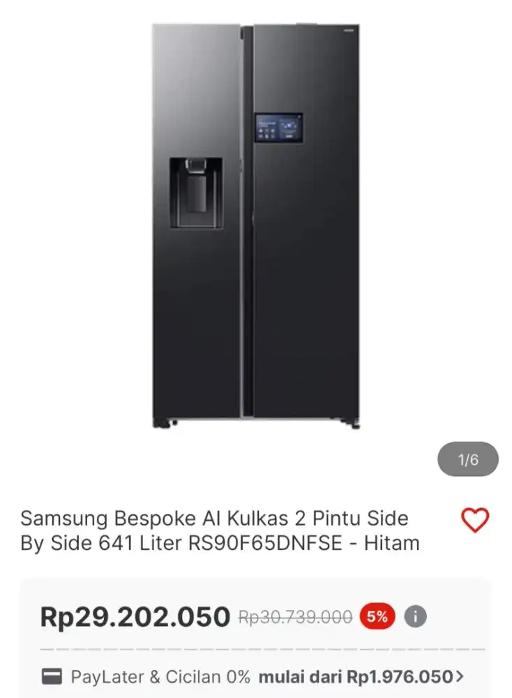 Kulkas samsung rs90Dnf ice maker