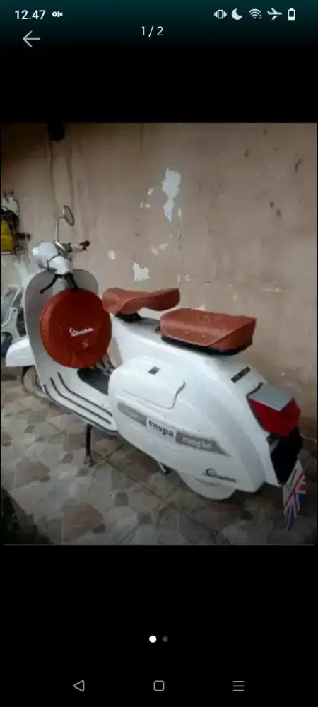 Dijual vespa super 1974 BPKB only