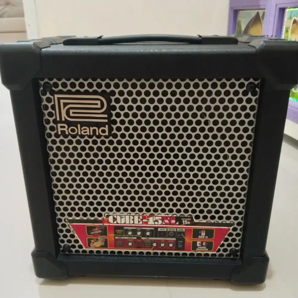 Ampli Gitar Roland Cube 15XL Original - Fisik Mulus Suara Normal Pol