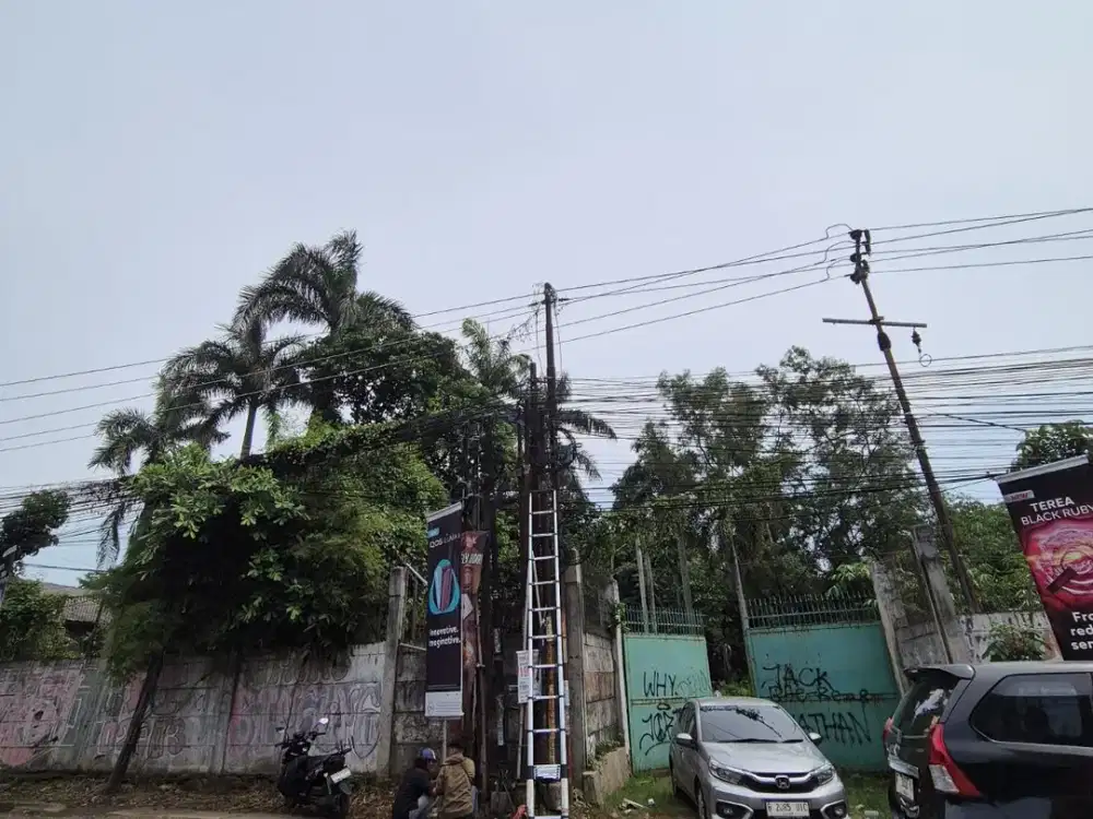 Bc. Dijual Cepat Tanah/Kavling Pinggir Jalan Raya Cikeas