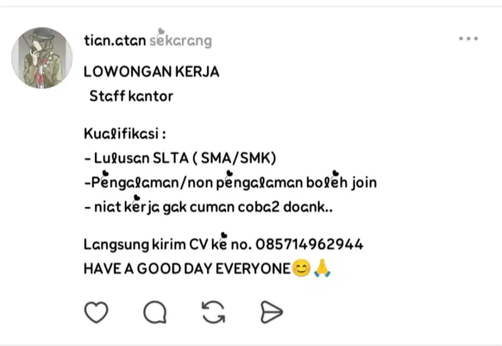 Staff kantor jakarta