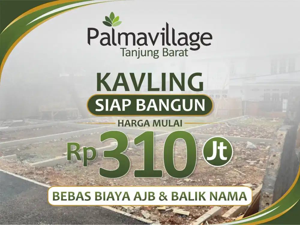 JUAL TANAH MURAH DI TANJUNG BARAT