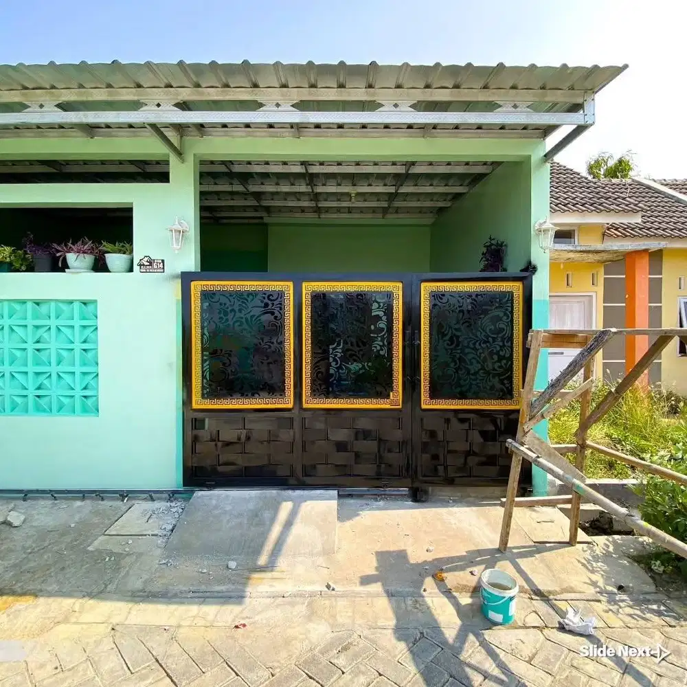 Pagar rumah laser cutting