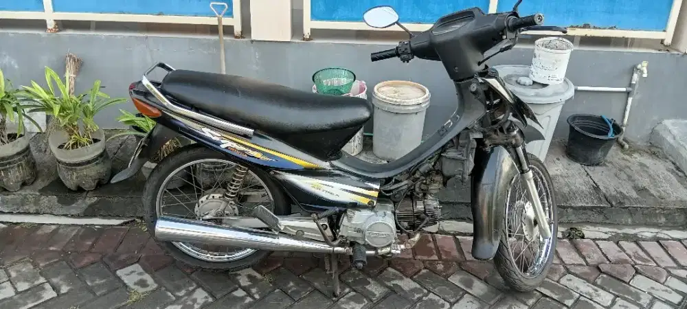 Supra x 100 siap pake