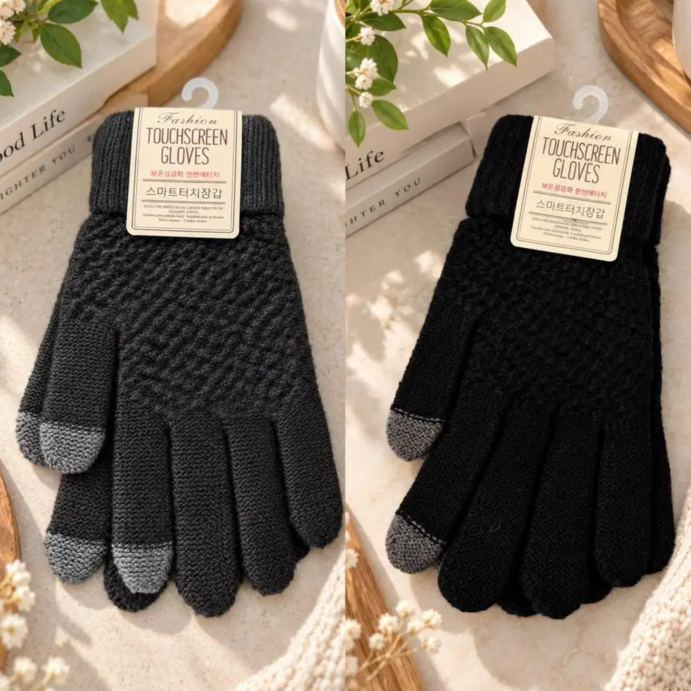 Sarung Tangan Rajut Tebal Gloves Winter Musim Dingin Panas