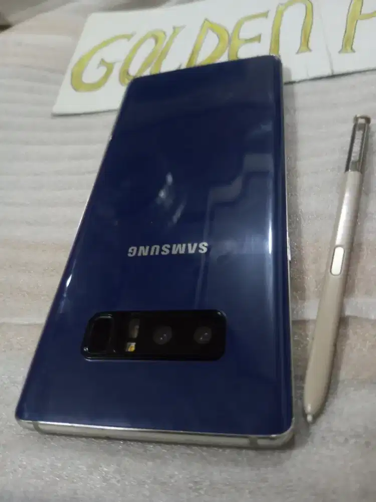 Galaxy Note 8 S Pen ORI Perfect Ram6Gb/64Gb#Golden ponsel