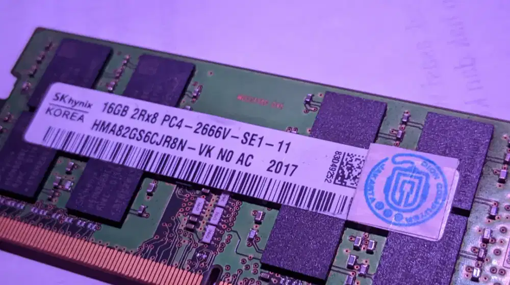 RAM LAPTOP SODIM DDR4 16GB PC2666