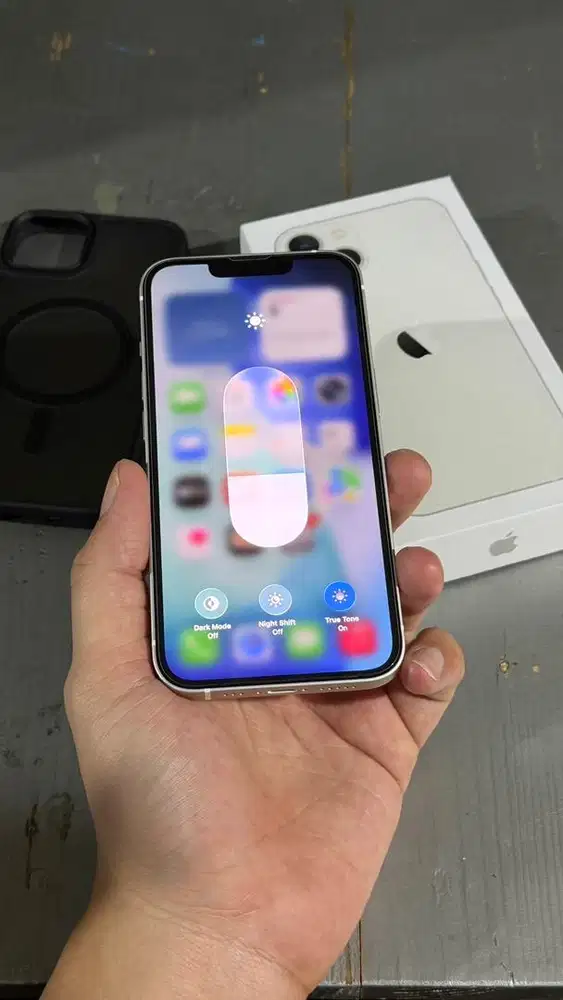 Iphone 13 Starlight 128GB Mulus Lengkap Terdaftar