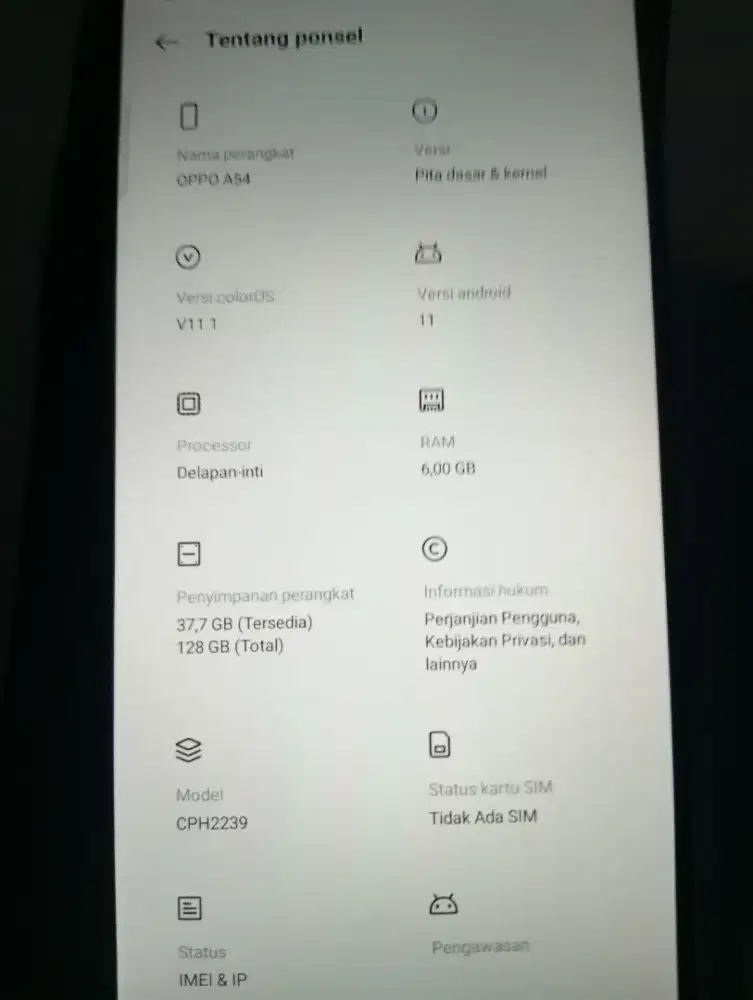 HP OPPO A54 4G 6/128