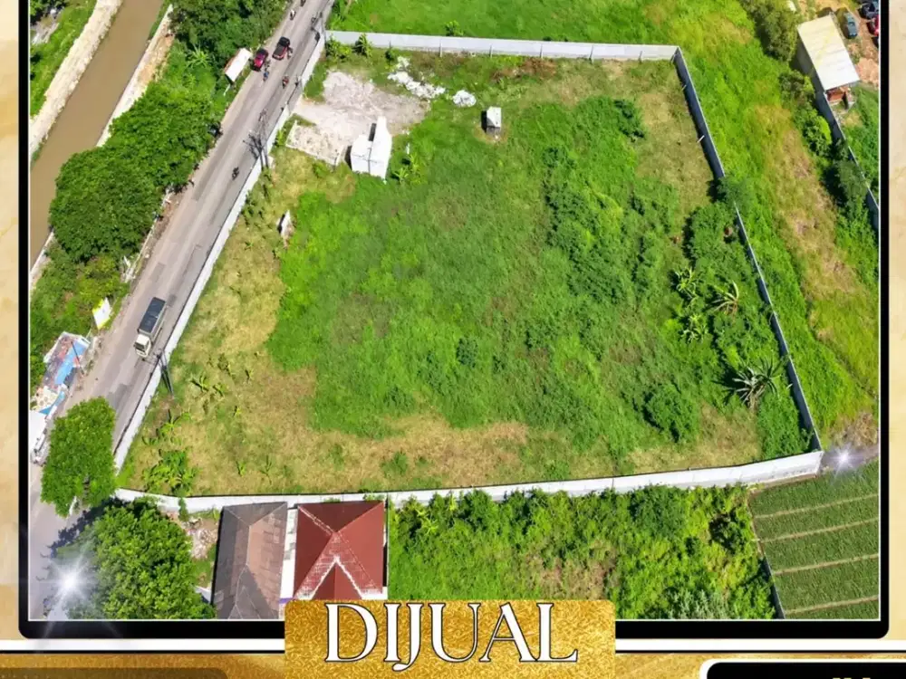 DIJUAL MURAH TANAH LUAS 5.286 METER DI JALAN RAYA MAU TANGERANG BANTEN