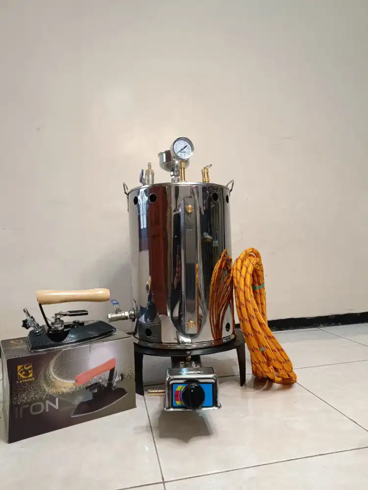 SETRIKA UAP GAS UNTUK LAUNDRY DAN KONVEKSI