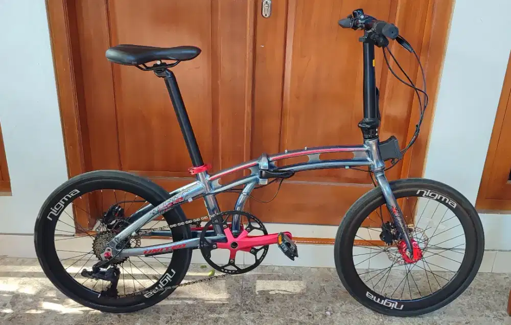 Sepeda Lipat United Nigma alloy r20+ hfh jangkrik rem hidrolis BEKAS