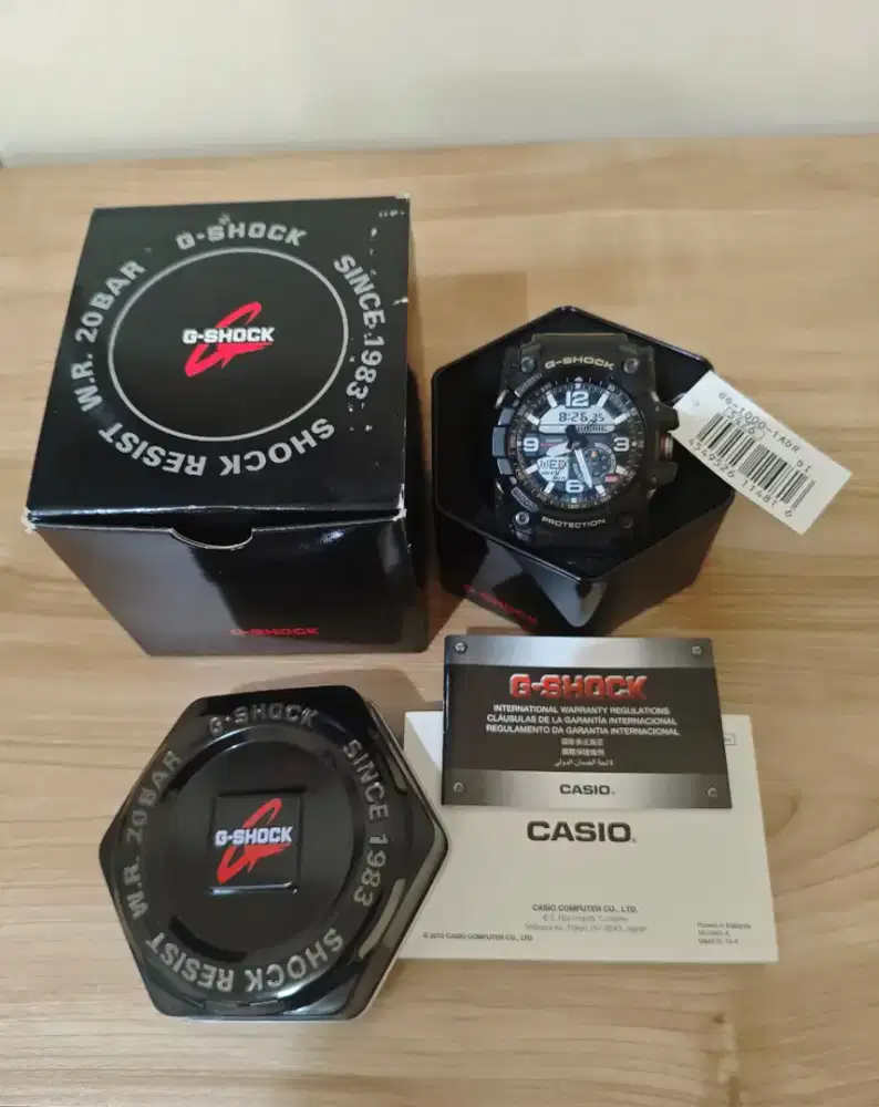 Casio G-Shock GG-1000-1ARD Hitam
 Original Garansi Resmi