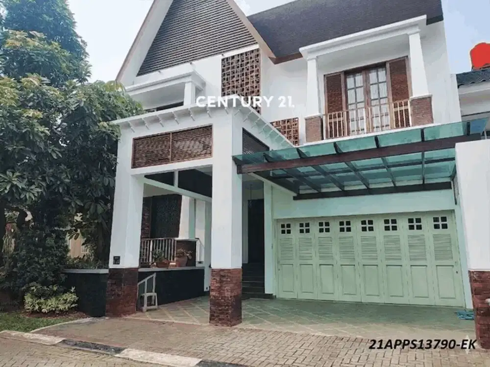 Dijual Rumah Mewah Di Kebayoran Residence, Bintaro Sektor 7 Lingkungan nyaman & Bersih.