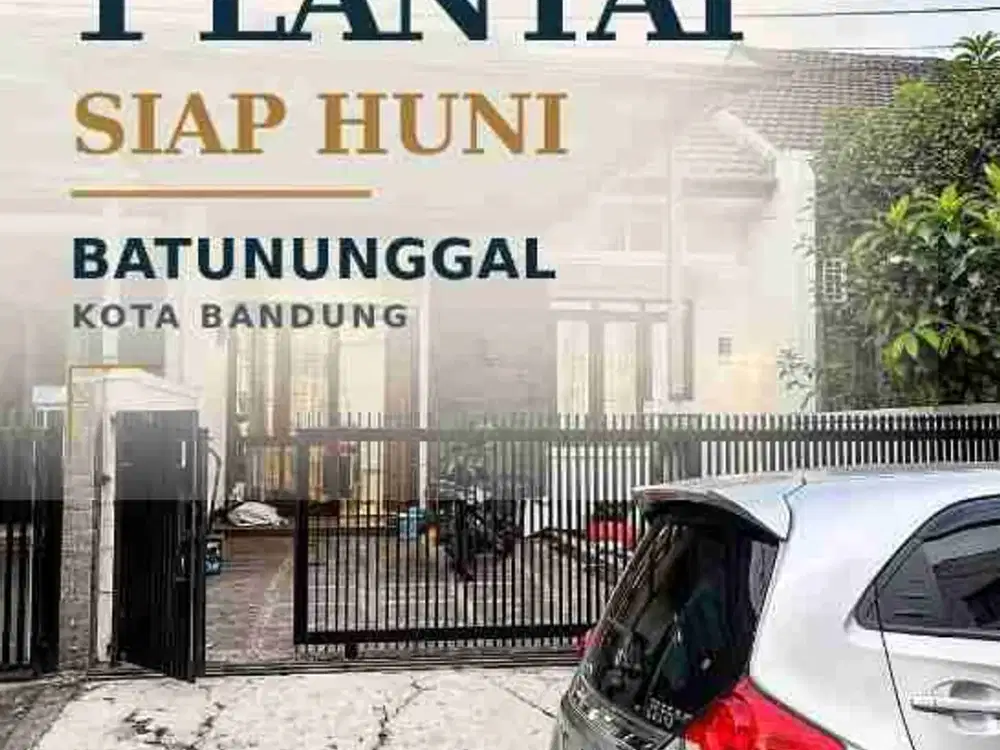 Rumah Minimalis Batununggal Dekat Suryalaya, Kembar, Tol Buah Batu Bandung