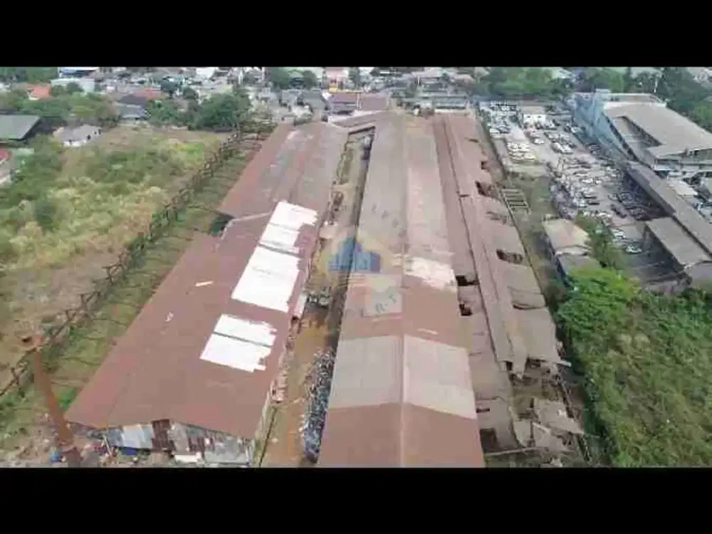 *DISEWAKAN* Tanah Ex Pabrik Peleburan Di Jln Raya Serang, Cikupa Tangerang Banten