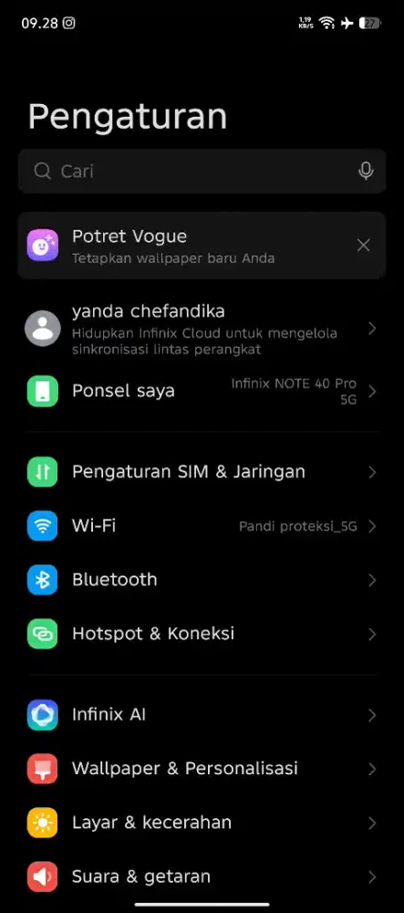 Infinix note 40 pro 5G