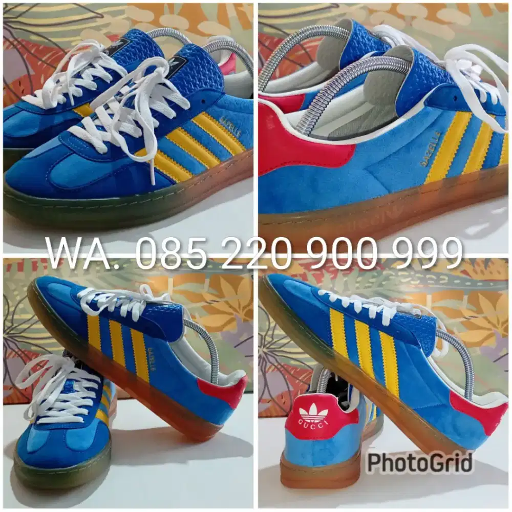 Adidas Gazelle Gucci Blue