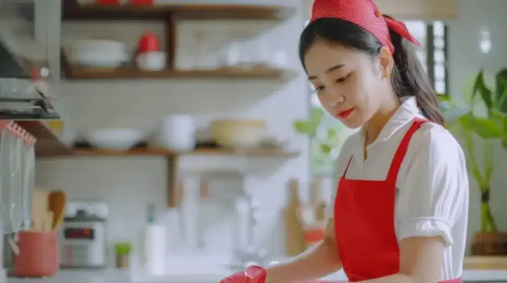 Masak, bersih2, momong