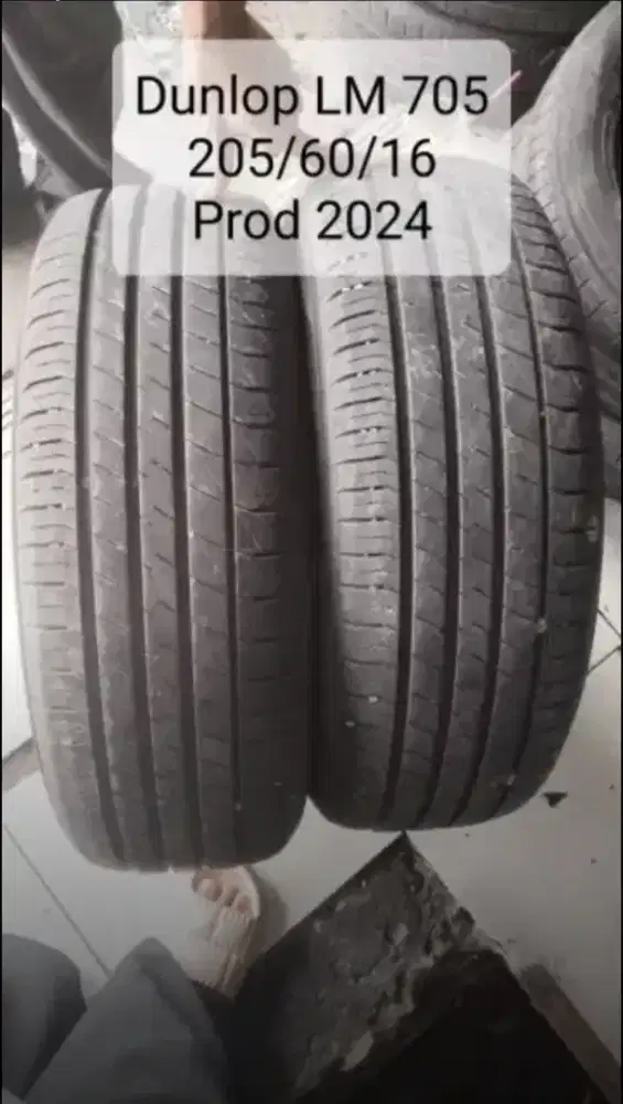 Dunlop LM 705 uk 205/60/16 (2 pcs)