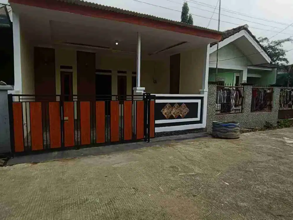 oper kredit perum Ambar graha permai Cileungsi blok depan dkt masjid luas 98mter cicilan 2,4 sisa 14 THN