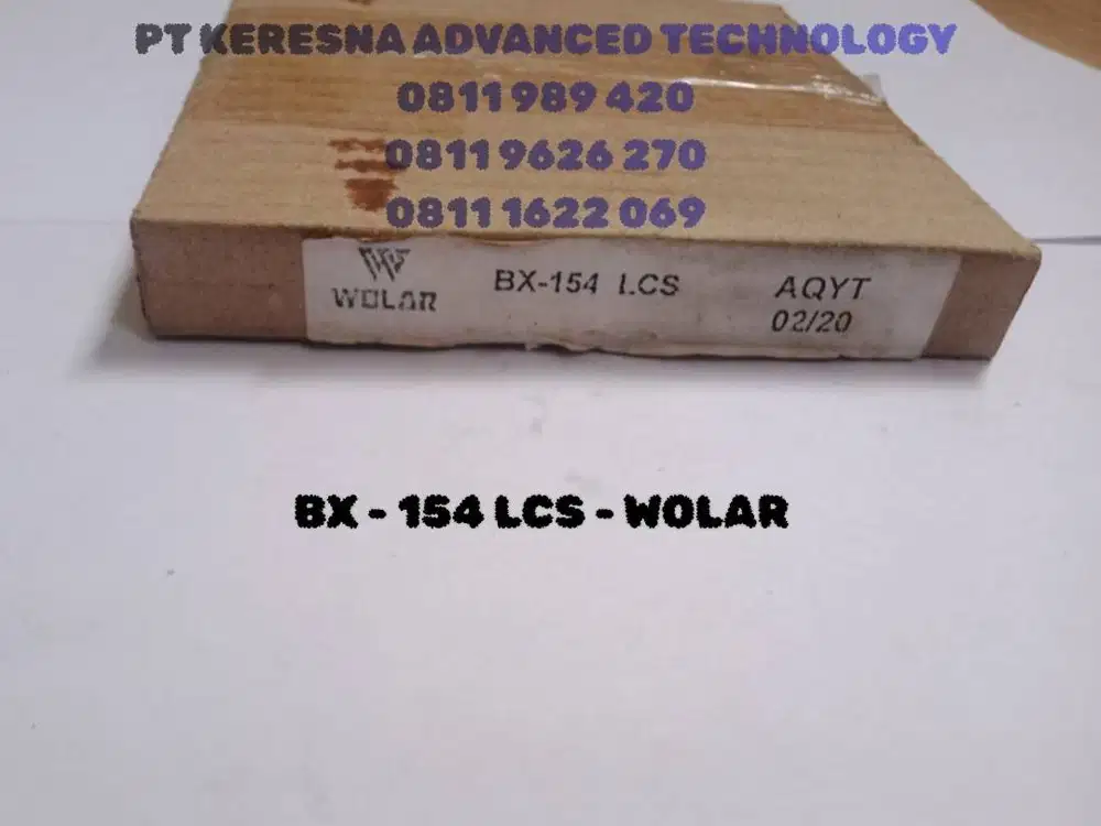Ring Gasket BX 154 LCS, Merek Wolar