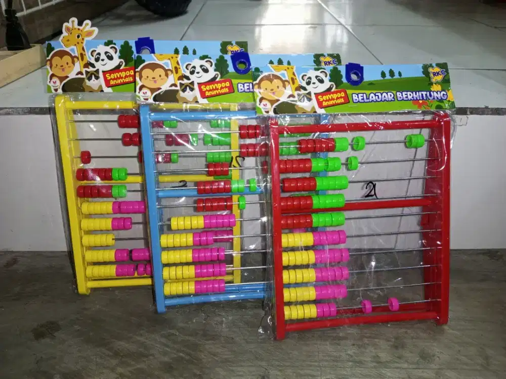 Mainan Anak Sempoa Alat hitung cepat