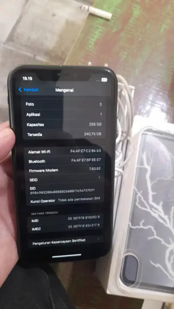 Iphone XR ex Ibox 256 GB