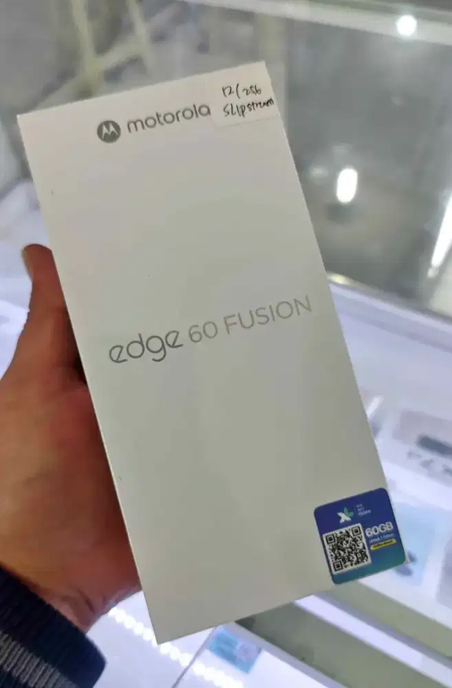 Motorolla 60 egdge fusion 12/256 segelbox resmi