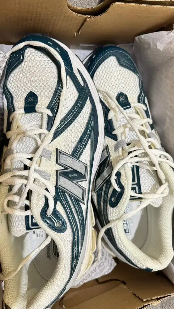 Dijual New Balance 1906R White Navy Silver Original