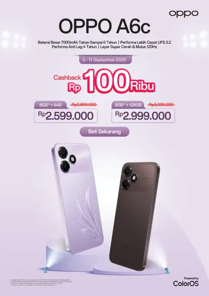 Promo hp oppo a6s all varian ram