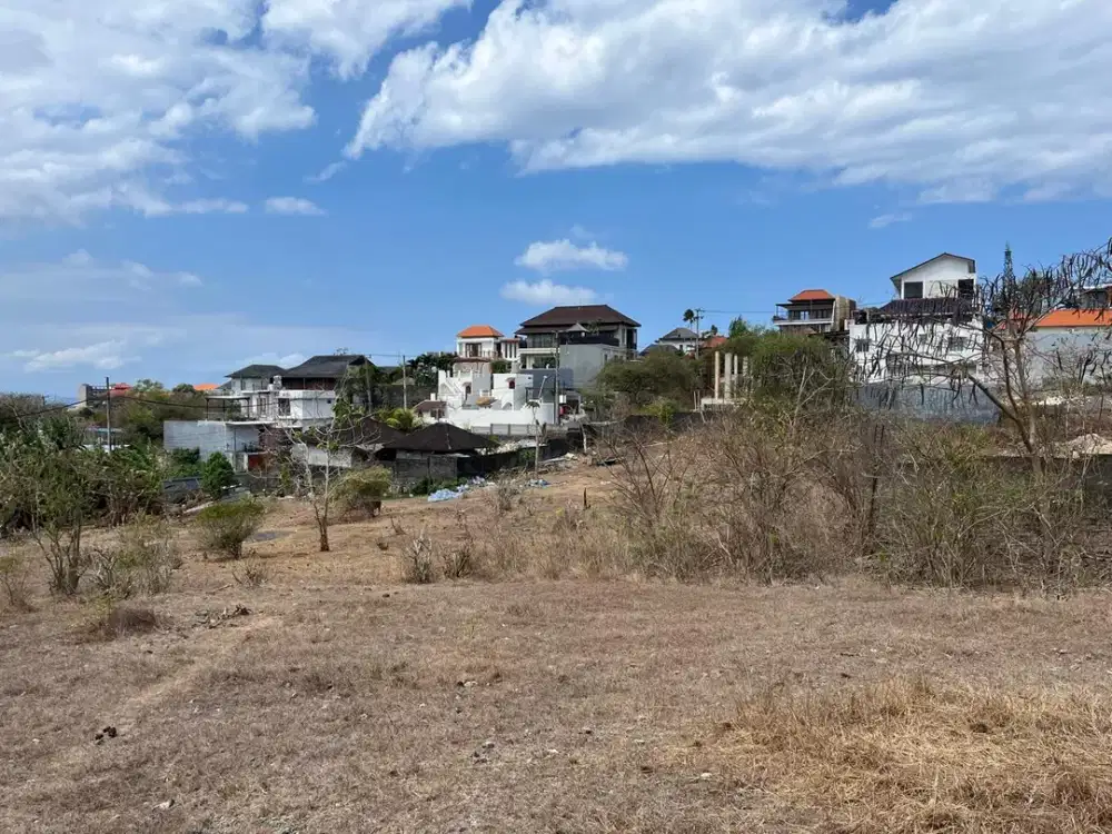 DIJUAL / FREEHOLD : Tanah 1,78 Hectar, Ocean View, Jl Palapa, Jimbaran, Blakang STP Nusa Dua, Kuta Selatan, Badung, Bali