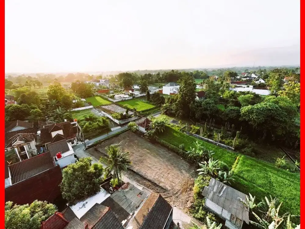 Tanah Dijual Sleman di Jl. Plumbon-Ngalangan Dekat Ring Road Utara