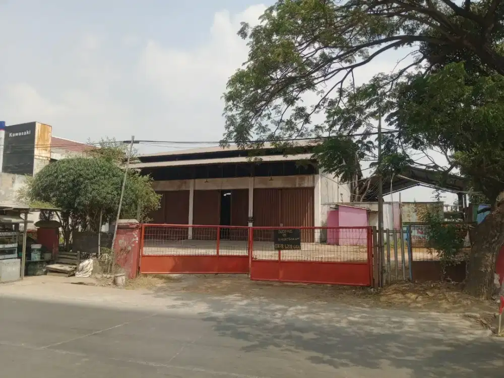 Gudang Strategis Pinggir Jalan Raya Utama Karang Baru ID1387