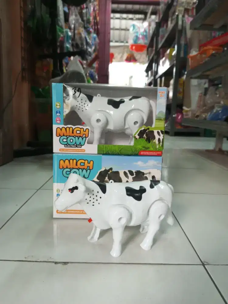 Mainan Anak Sapi batre kecil