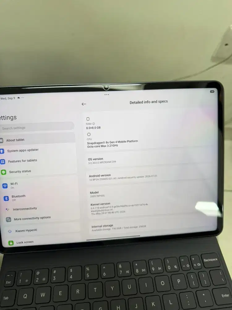 Xiami Pad 8 Tab 8GB RAM