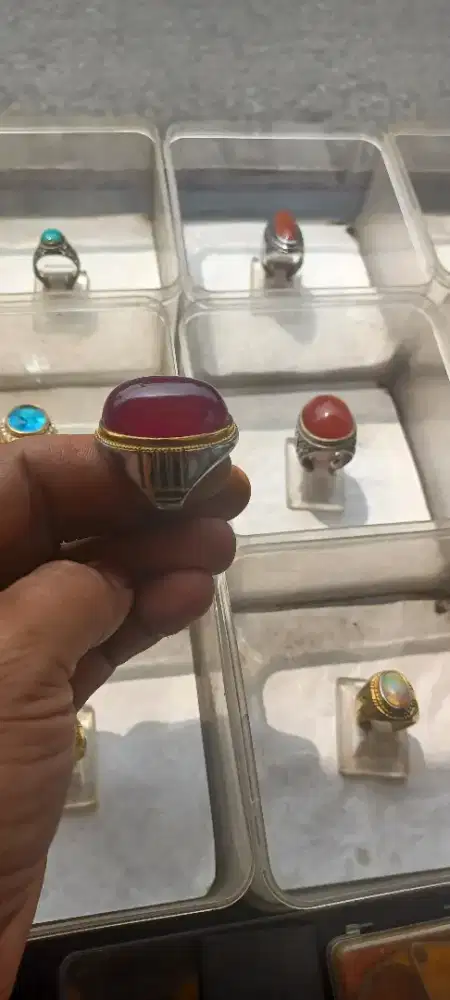batu red baron ring titanium