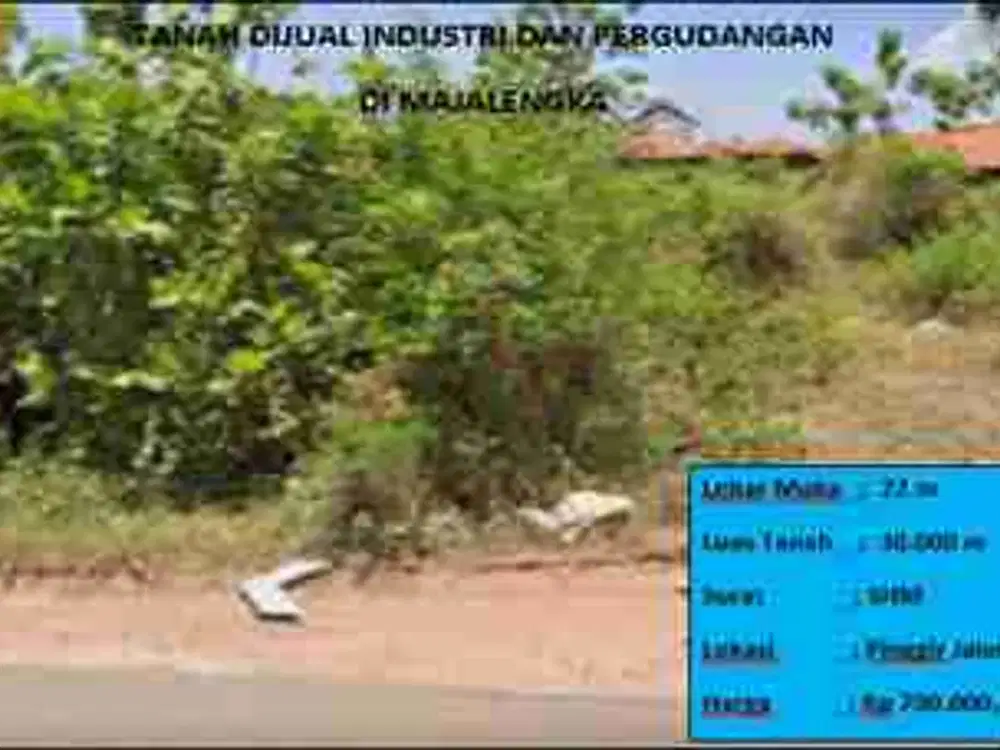 tanah industri dan pergudangan majalengka
